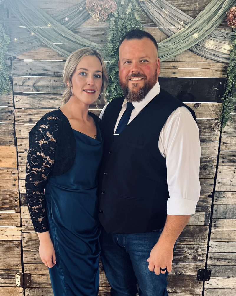Adam Coleman and his wife Jess, owners of Coleman Contracting & Home Services